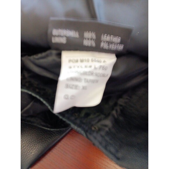 First Classics Leather Biker Chaps Women's Size XL Black Leg Zips Adjustable EUC - Picture 7 of 7